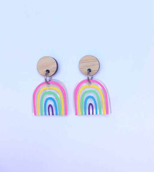 Small Pastel Rainbows