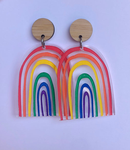Large Bright & Happy Rainbows